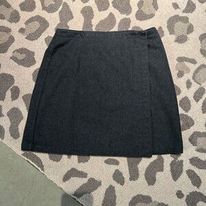 Classic GAP wool mini wrap skirt